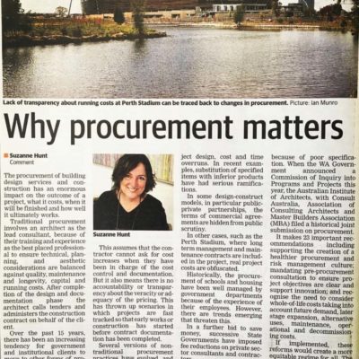 Why Procurement Matters - The West