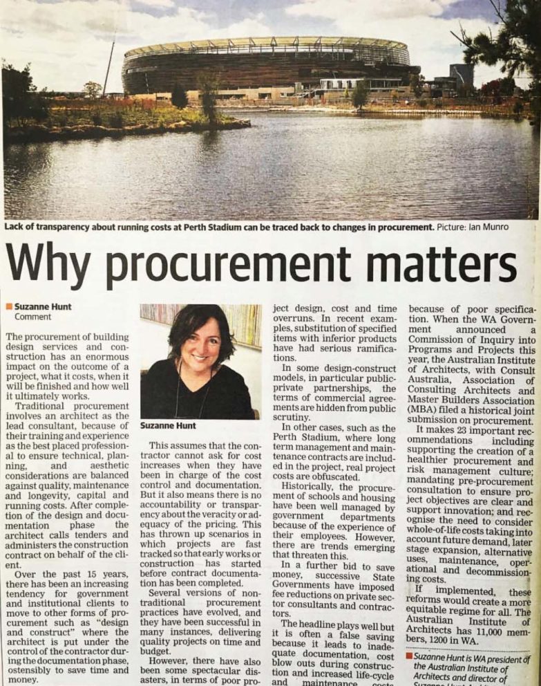 Why Procurement Matters - The West